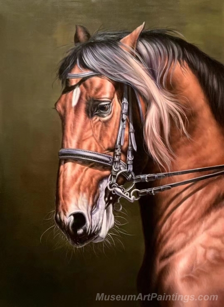 Horse Paintings Horse Head Painting HP15