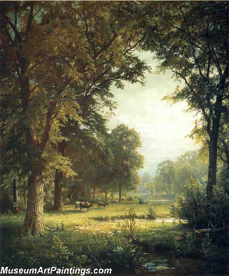 Idyllic Landscape Painting