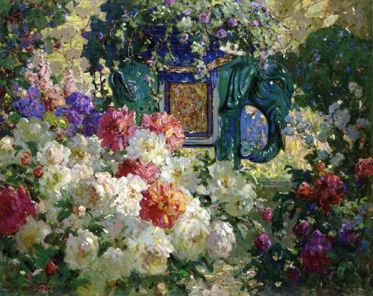 In My Wifes Garden by Abbott Fuller Graves
