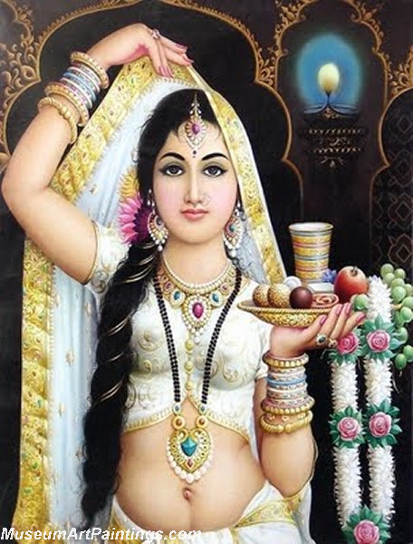 Indian Art Painting Women