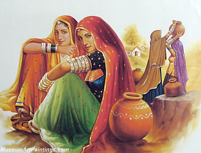 Indian Village Paintings Friends