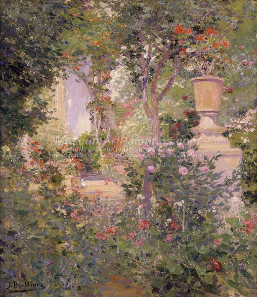 Jardin Benlliure by Jose Benlliure y Gil