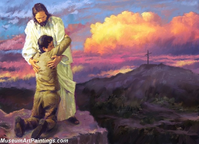 Jesus Christ Oil Paintings 088