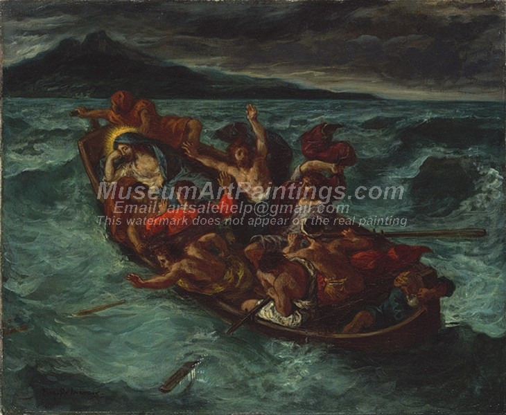 Jesus Christ Paintings Christ Asleep during the Tempest
