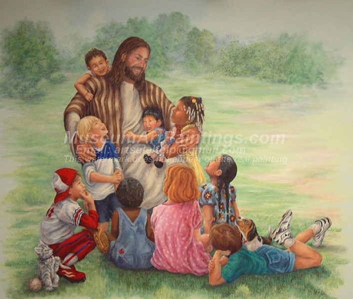Jesus Oil Painting 053