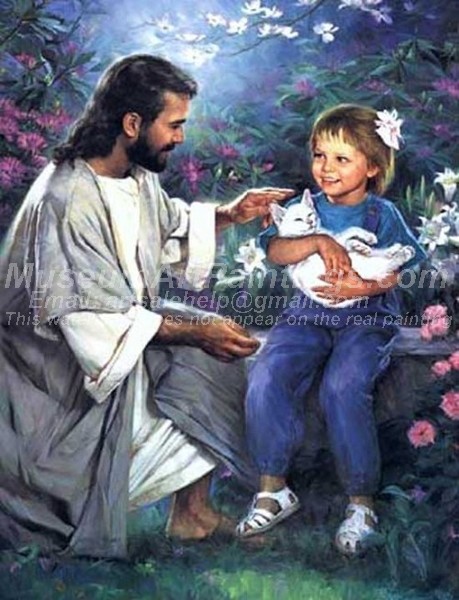 Jesus Oil Painting 056