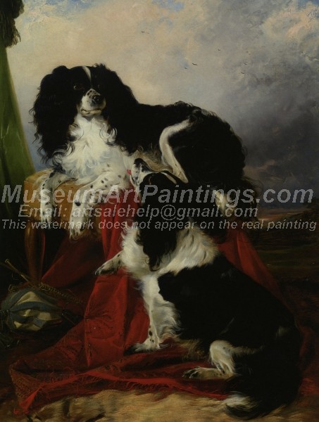 King Charles Spaniels Richard Ansdell