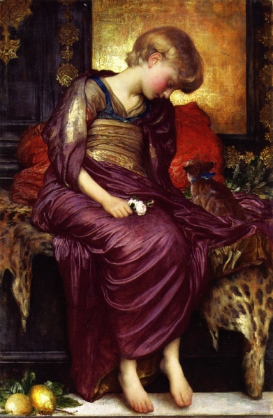 Kittens by Sir Frederick Lord Leighton