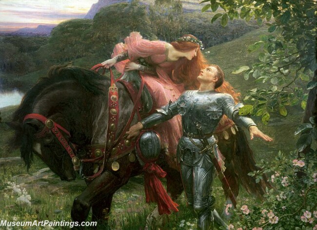 La Belle Dame Sans Merci by Sir Frank Dicksee