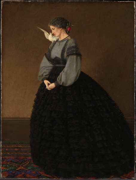 Lady with a Dove Madame Loeser by John Brett