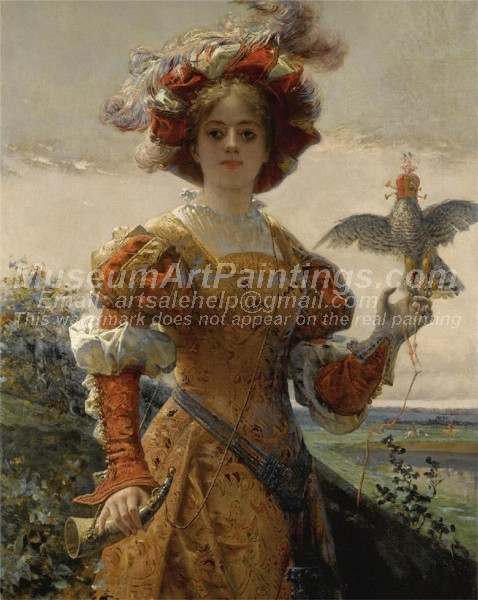 Lady with a Falcon