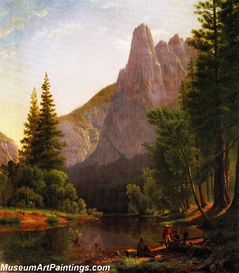 Landscape Painting Along the Mariposa