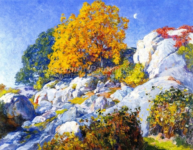 Landscape Painting Autumn in Gloucester