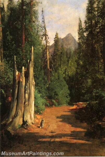 Landscape Painting Black Butte Mount Shasta