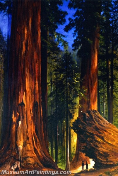 Landscape Painting Giant Sequoias