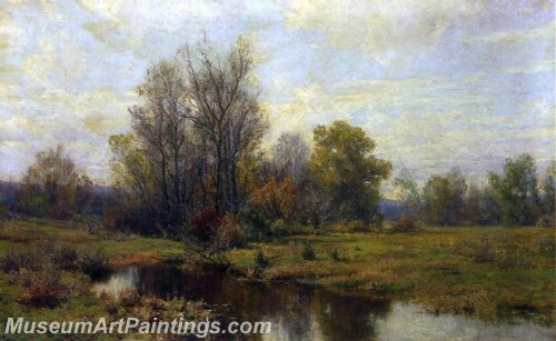 Landscape Painting Woodland Scene