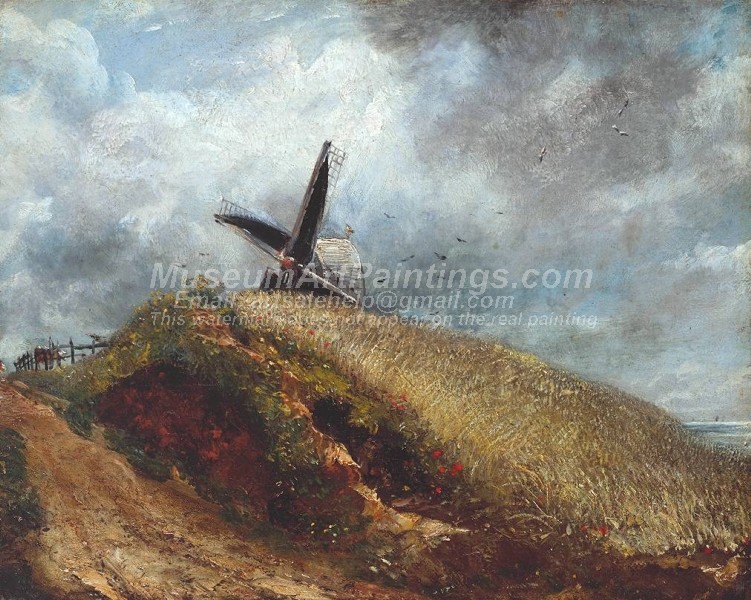 Landscape Paintings A Windmill near Brighton