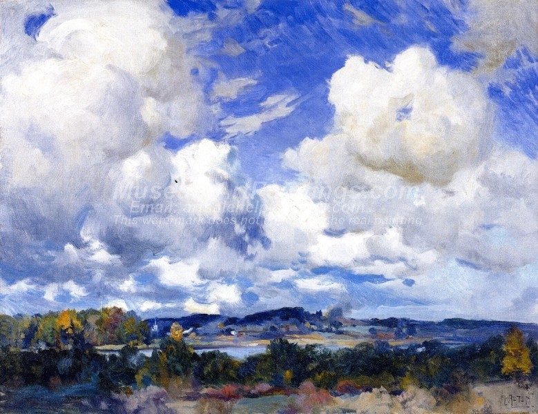 Landscape Paintings April by Mathias J Alten