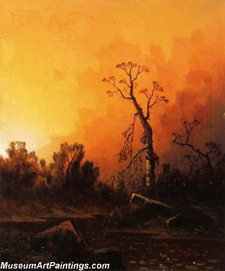 Landscape Paintings Evening