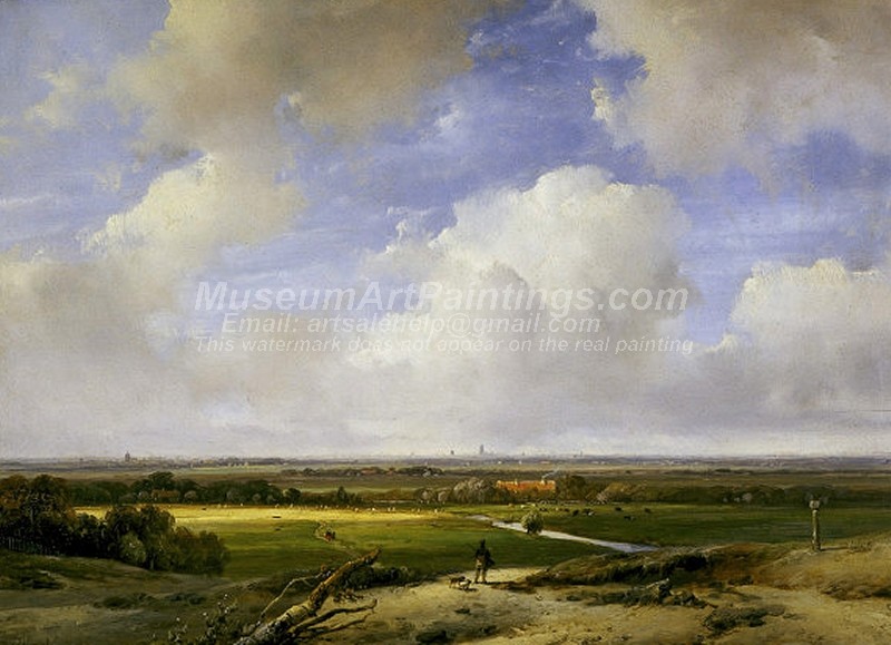 Landscape Paintings Landscape Near Haarlem