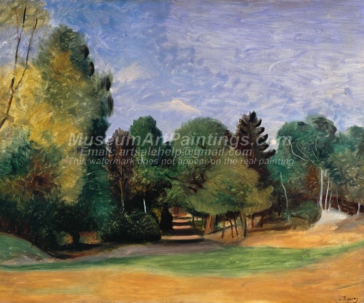 Landscape Paintings Landscape near Barbizon