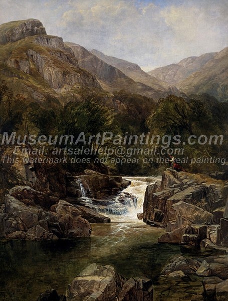 Landscape Paintings Scene on the Tummel Perthshire