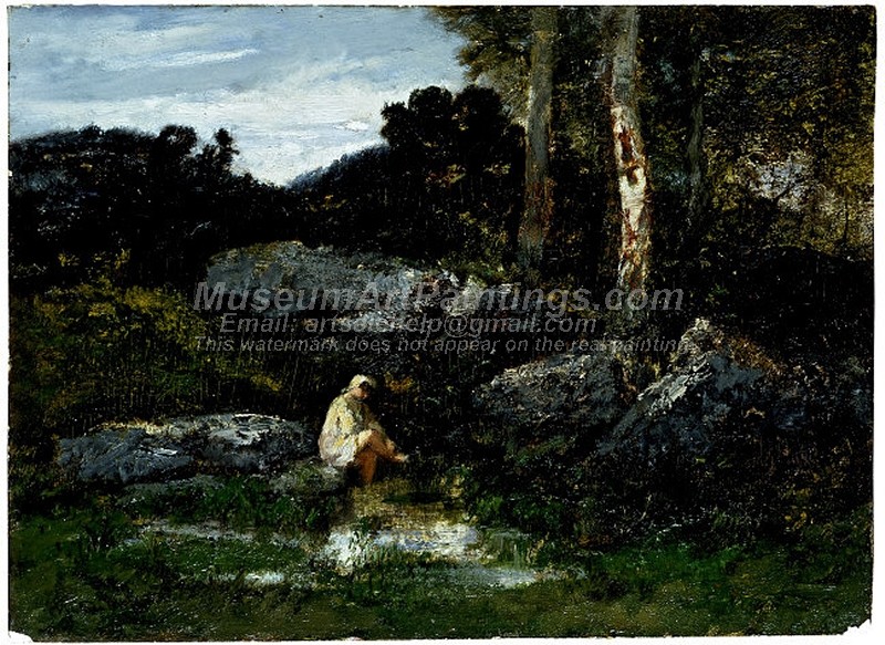 Landscape Paintings The Bather