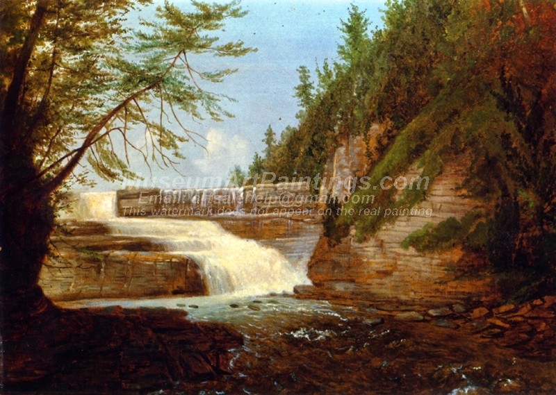 Landscape Paintings View of High Fall