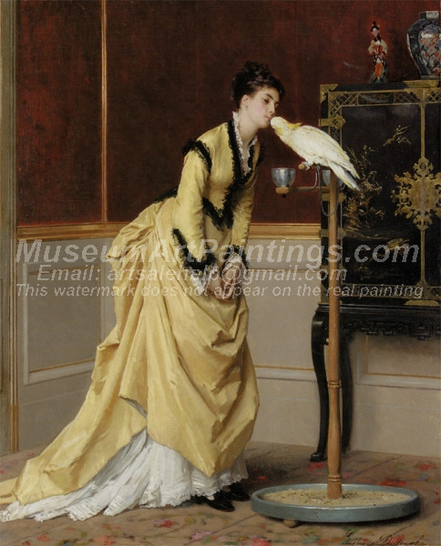 Le Baiser by Gustave Leonard de Jonghe
