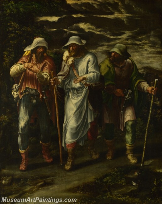 Lelio Orsi The Walk to Emmaus Painting