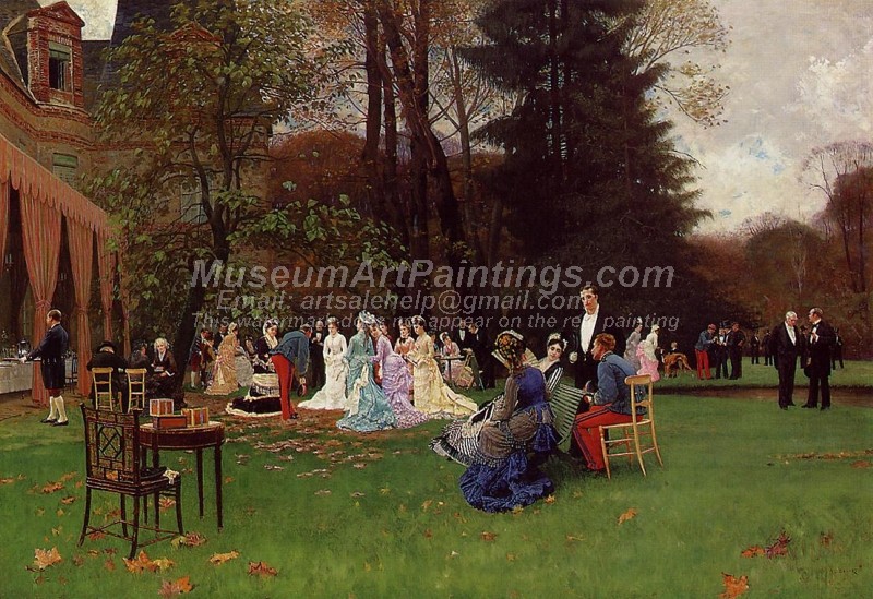 Les Noces Fontainbleau by Charles Edouard Delort