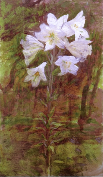Lilies by Ellen Day Hale