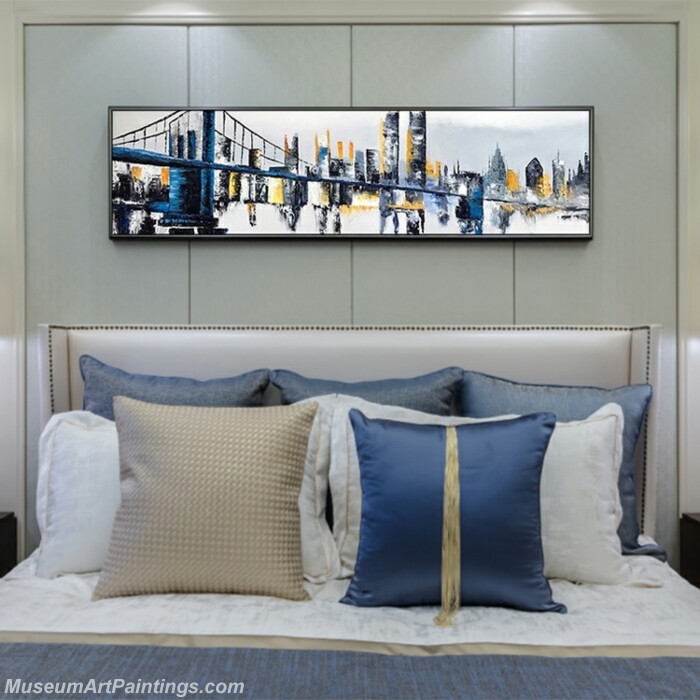 Living Room Paintings for Sale Abstract City Landscape Paintings