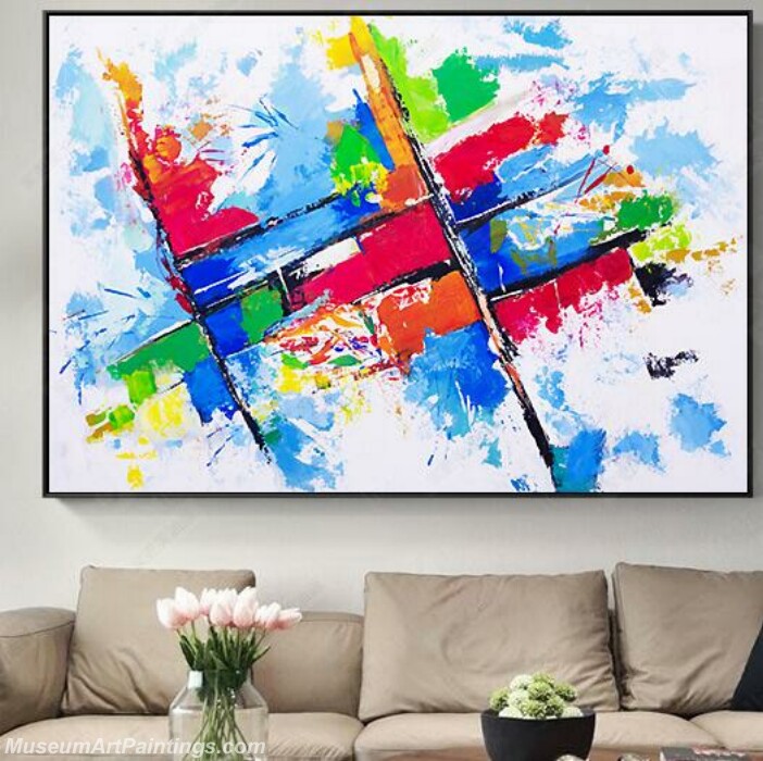 Living Room Paintings for Sale Abstract Painting B035