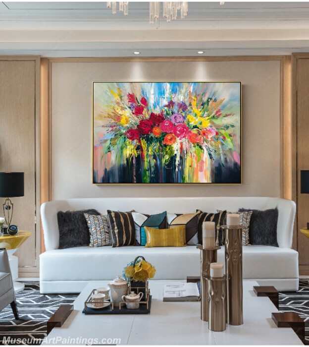 Living Room Paintings for Sale Abstract Painting B51