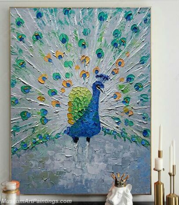 Living Room Paintings for Sale Peacock Paintings 01