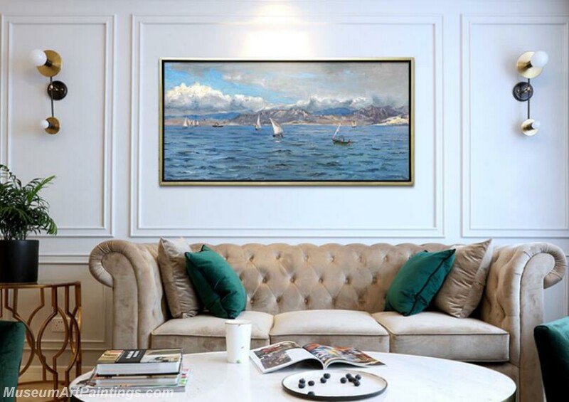 Living Room Paintings for Sale Sea Landscape Painting