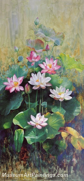 Lotus Flower Paintings 007