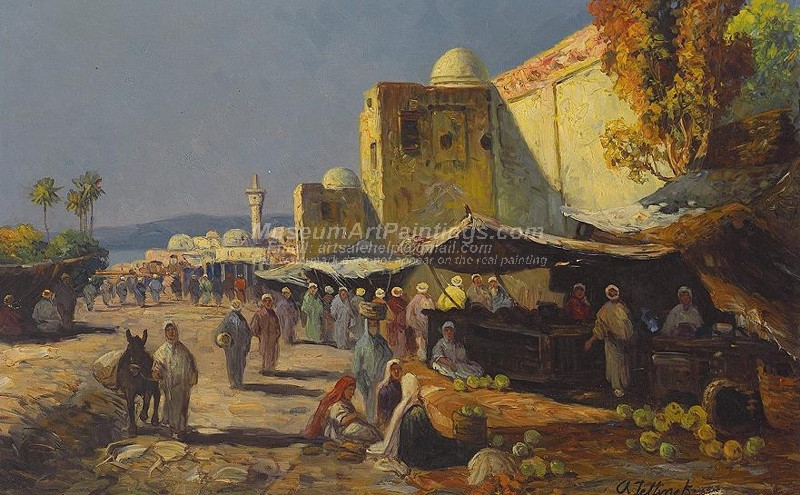 Market Scene in an Arab Town