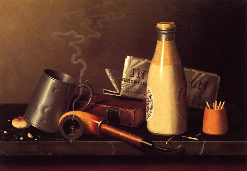 Materials for a Leisure Hour by William Michael Harnett