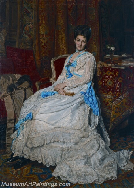Meissonier Jean Louis Ernest Josefa Manzanedo e Intentas de Mitjans Painting