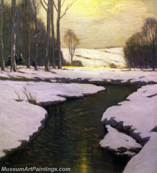 Melting Snow Painting