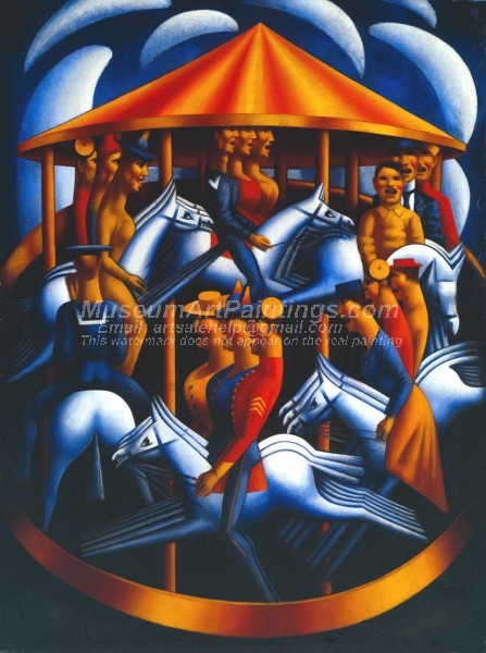 Merry Go Round by Mark Gertler