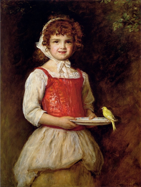 Merry by Sir John Everett Millais