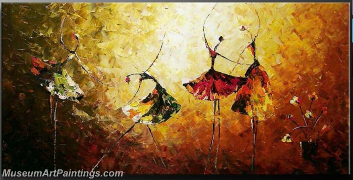 Modern Abstract Art Paintings Abstract Ballet Dancer Painting MBD2