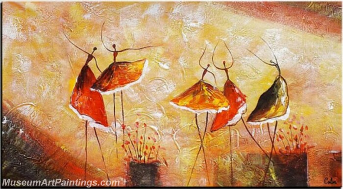 Modern Abstract Art Paintings Abstract Ballet Dancer Painting MBD5