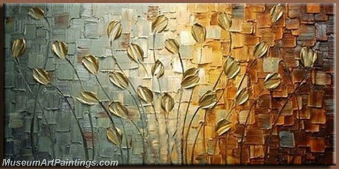 Modern Abstract Art Paintings Flower