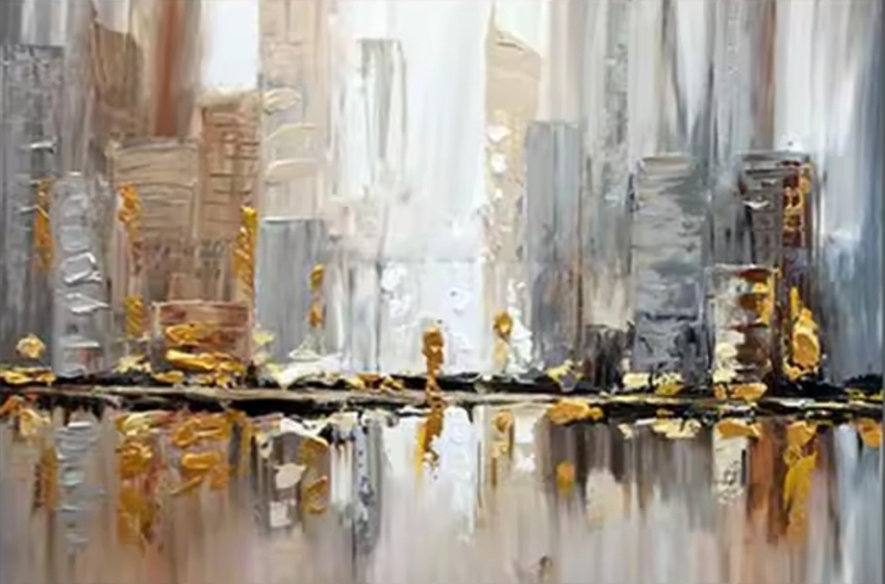 Modern Abstract Oil Paintings MAS014