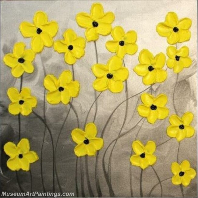 Modern Abstract Wall Art Painting Abstract Flower Paintings MFL083
