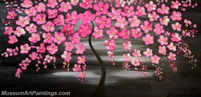 Modern Abstract Wall Art Painting Abstract Flower Tree Landscape Paintings MFL047
